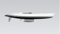 44m sailing yacht Encore - side view